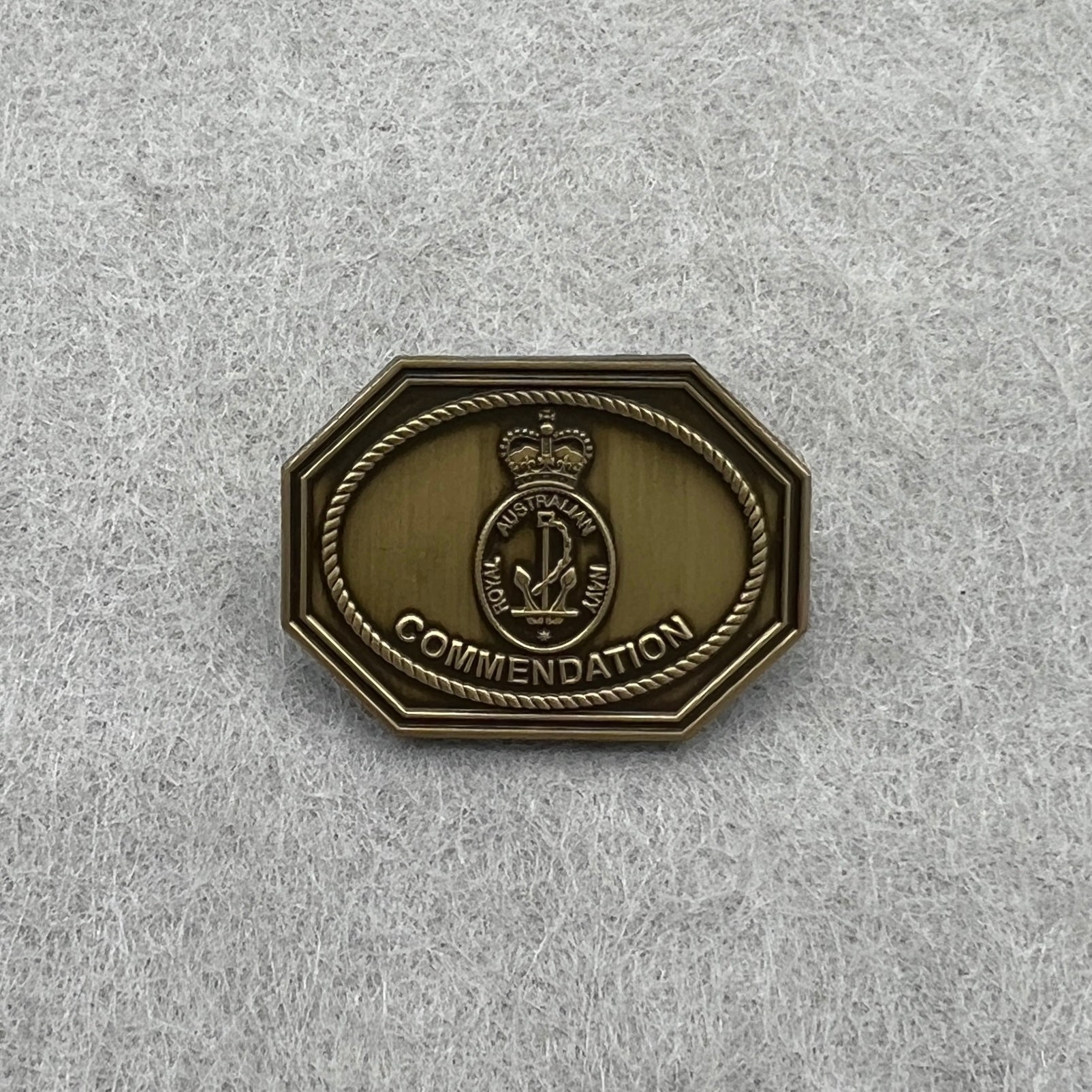 Royal Australian Navy (Level 3 - Gold) Commendation Badge - Foxhole Medals