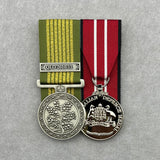 National Emergency Medal / Australian Defence Medal Duo - Foxhole Medals