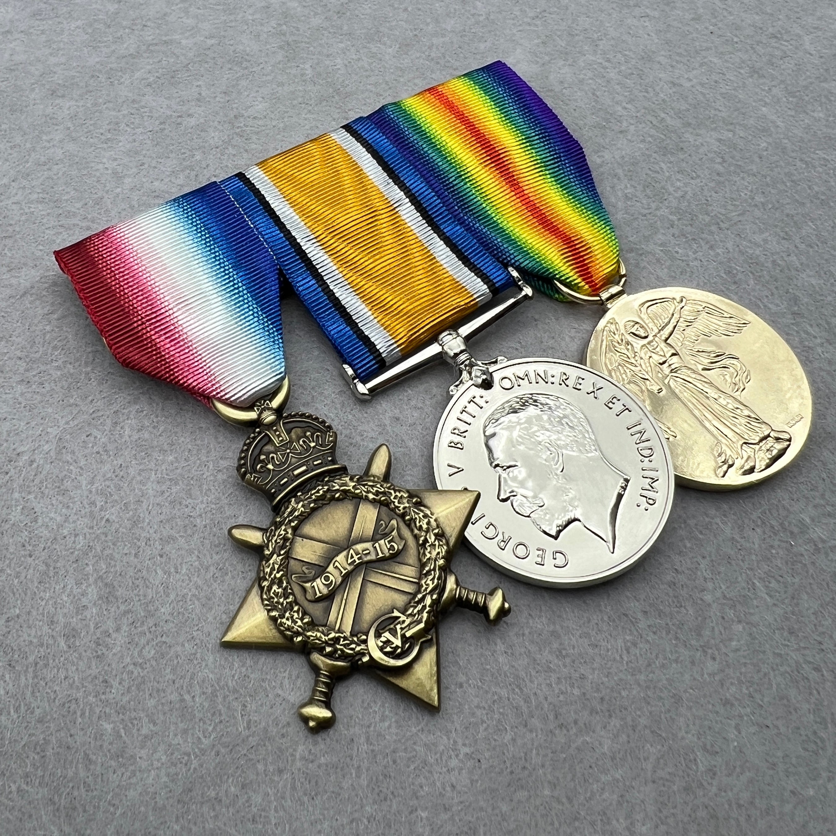 WW1 Trio - Foxhole Medals