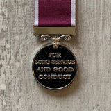 Army Long Service & Good Conduct Medal - GVI - Foxhole Medals