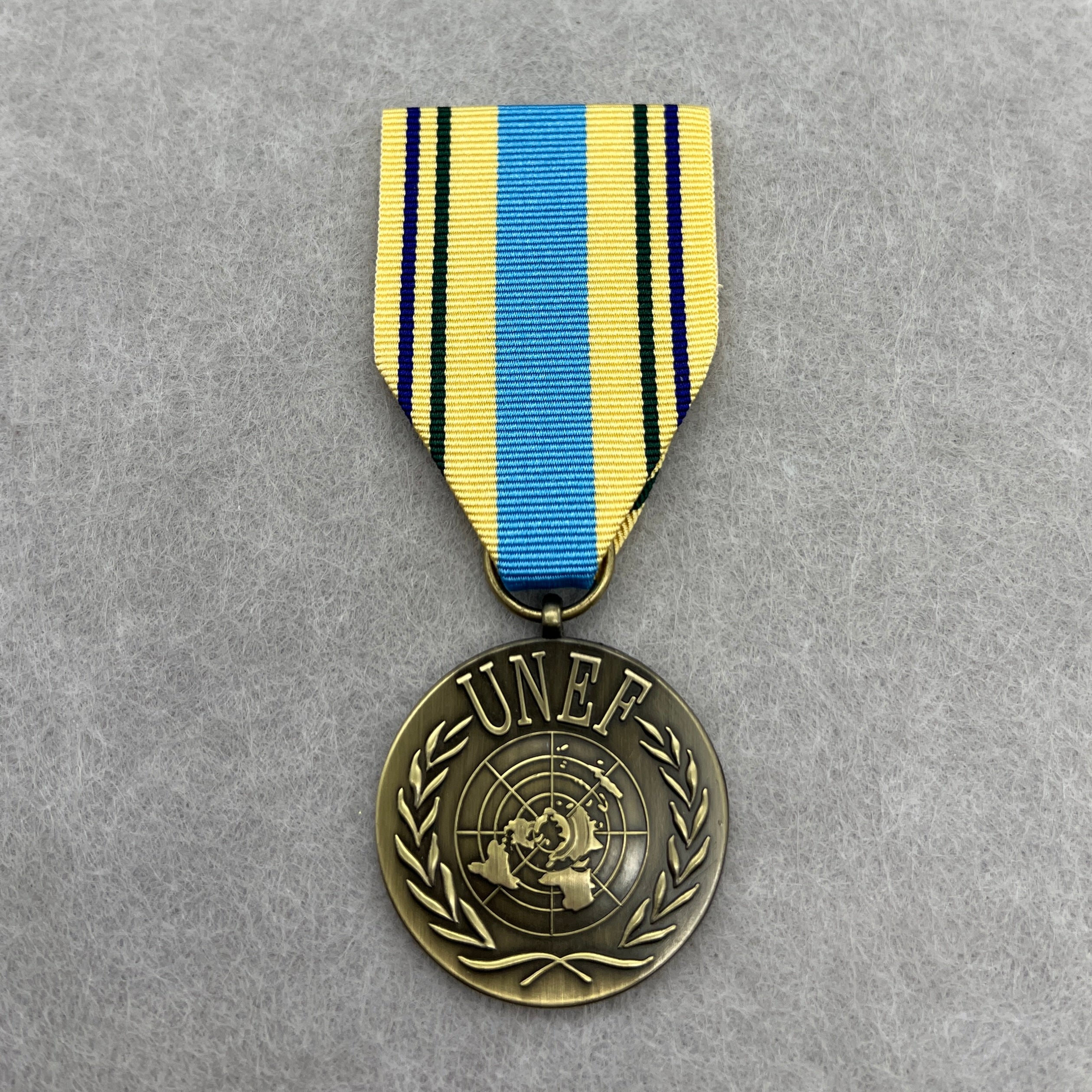 United Nations Medal - UNEF 1 (Egypt, Israel) 1956-67 - Foxhole Medals