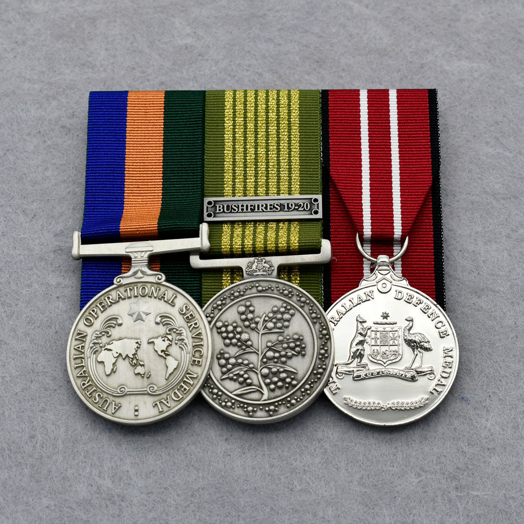 OSM Border Protection / NEM / Service Trio - Foxhole Medals