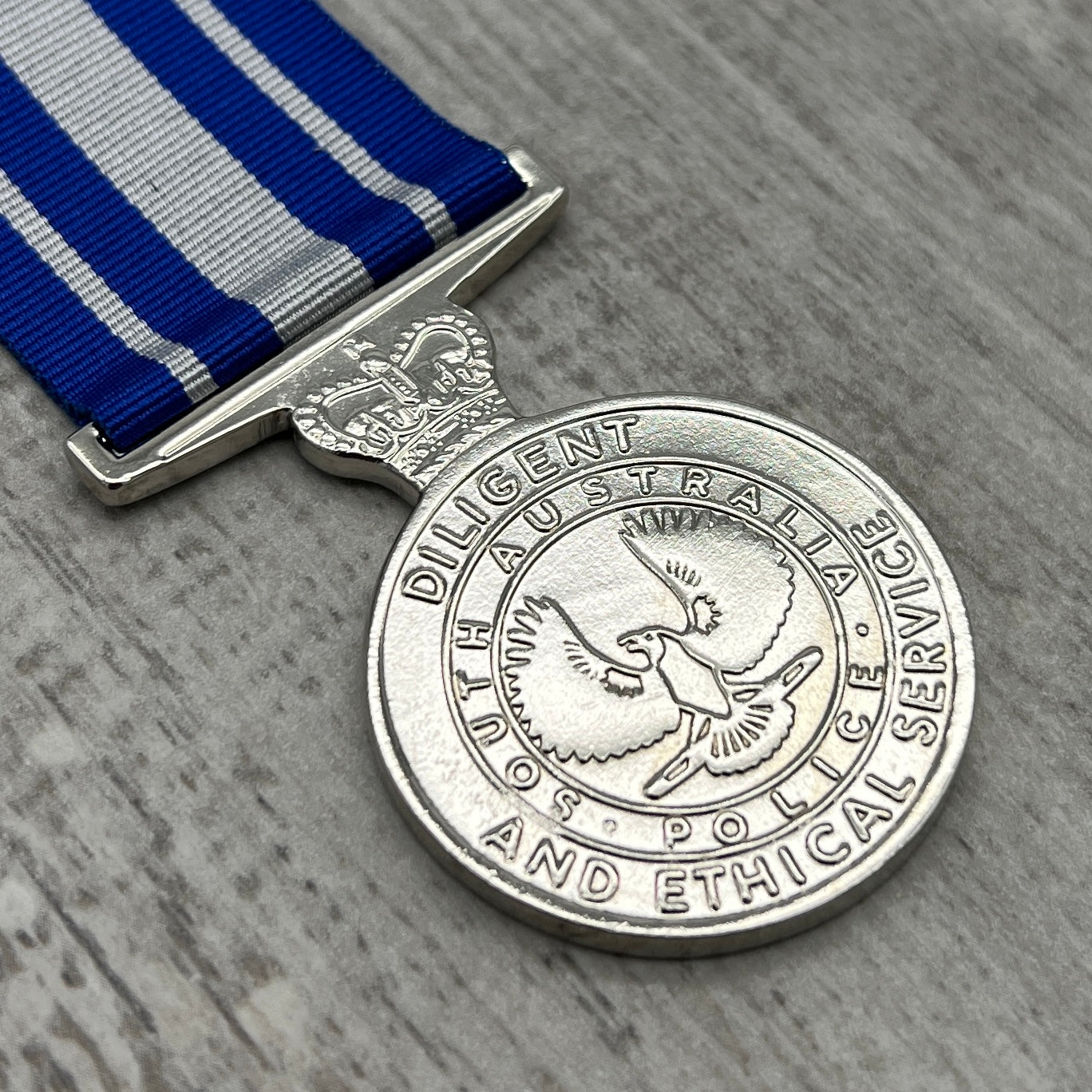 South Australia - Police Diligent & Ethical Service Medal - Foxhole Medals