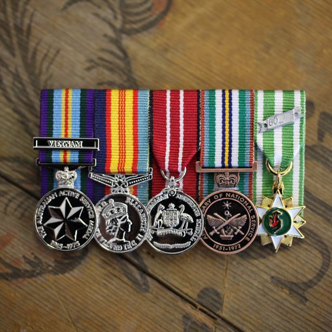 Vietnam National Service Set - Foxhole Medals
