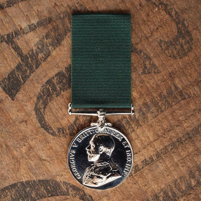 Colonial Auxiliary Forces Long Service Medal - Miniature