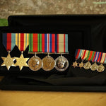 WW2 Africa / Defence Service Group-Popular Medal Groups-Foxhole Medals
