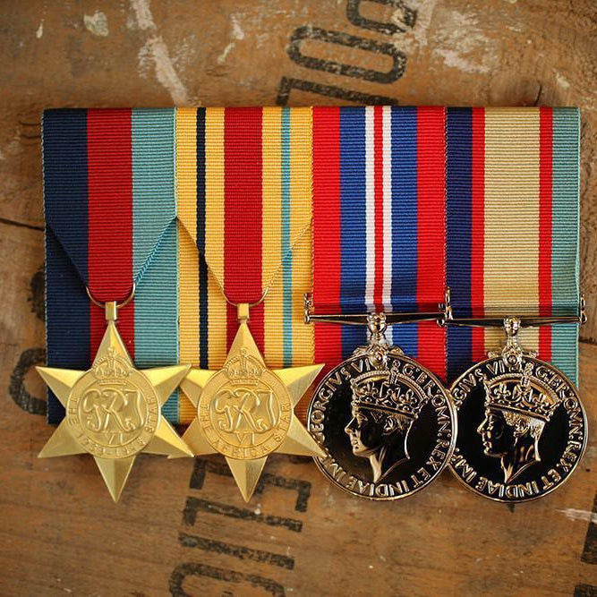 WW2 Africa Group-Popular Medal Groups-Foxhole Medals
