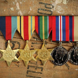 WW2 Africa / Pacific Service Group-Popular Medal Groups-Foxhole Medals