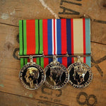 WW2 Defence Trio - Foxhole Medals