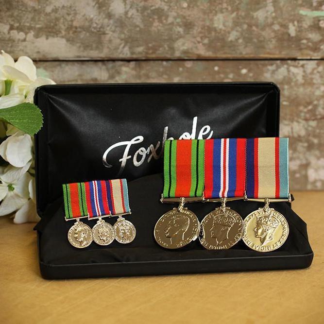 WW2 Defence Trio - Foxhole Medals
