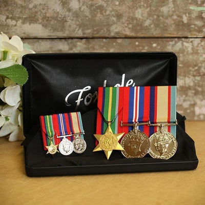 WW2 Pacific Trio-Popular Medal Groups-Foxhole Medals