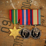 WW2 Pacific Trio-Popular Medal Groups-Foxhole Medals