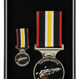 PRE-ORDER | TLSM SET | Timor Leste Solidarity Medal Presentation Set - Original Quality - Foxhole Medals