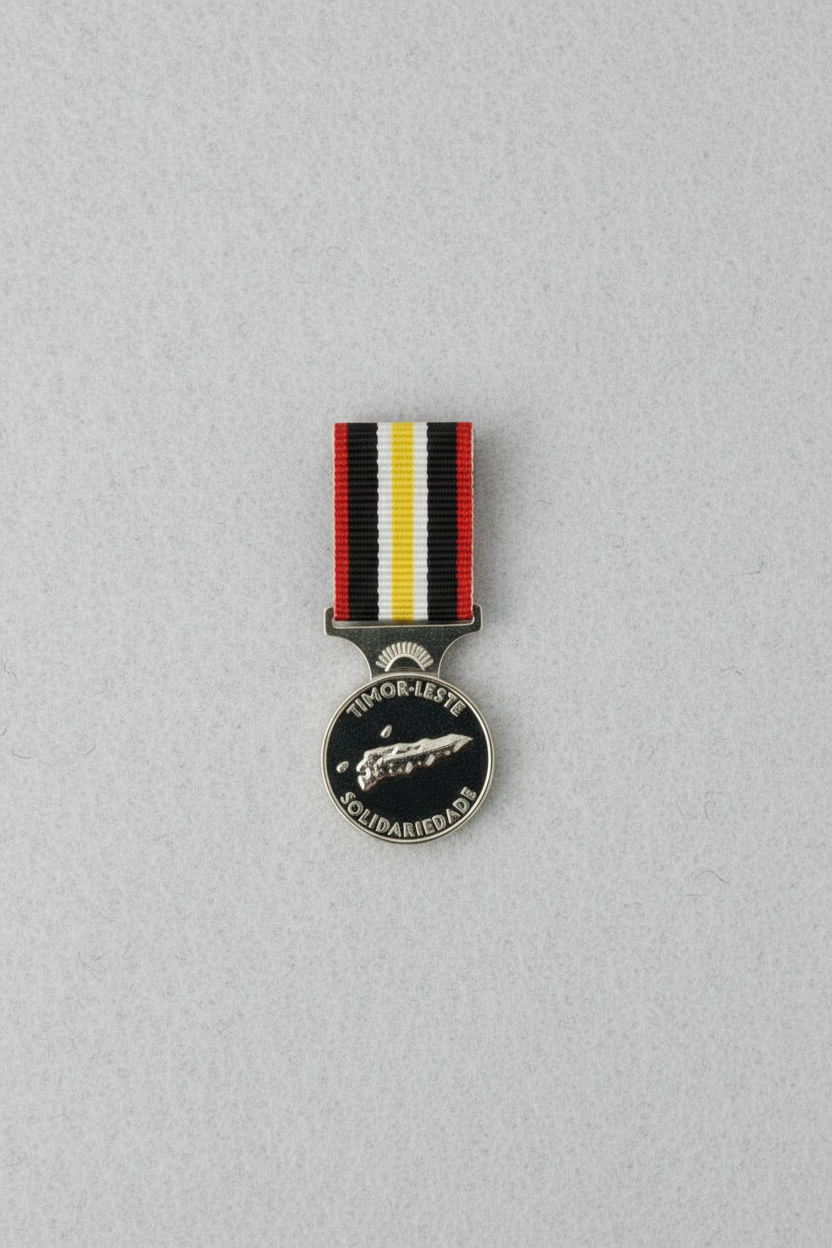 PRE-ORDER | TLSM SET | Timor Leste Solidarity Medal Presentation Set - Original Quality - Foxhole Medals