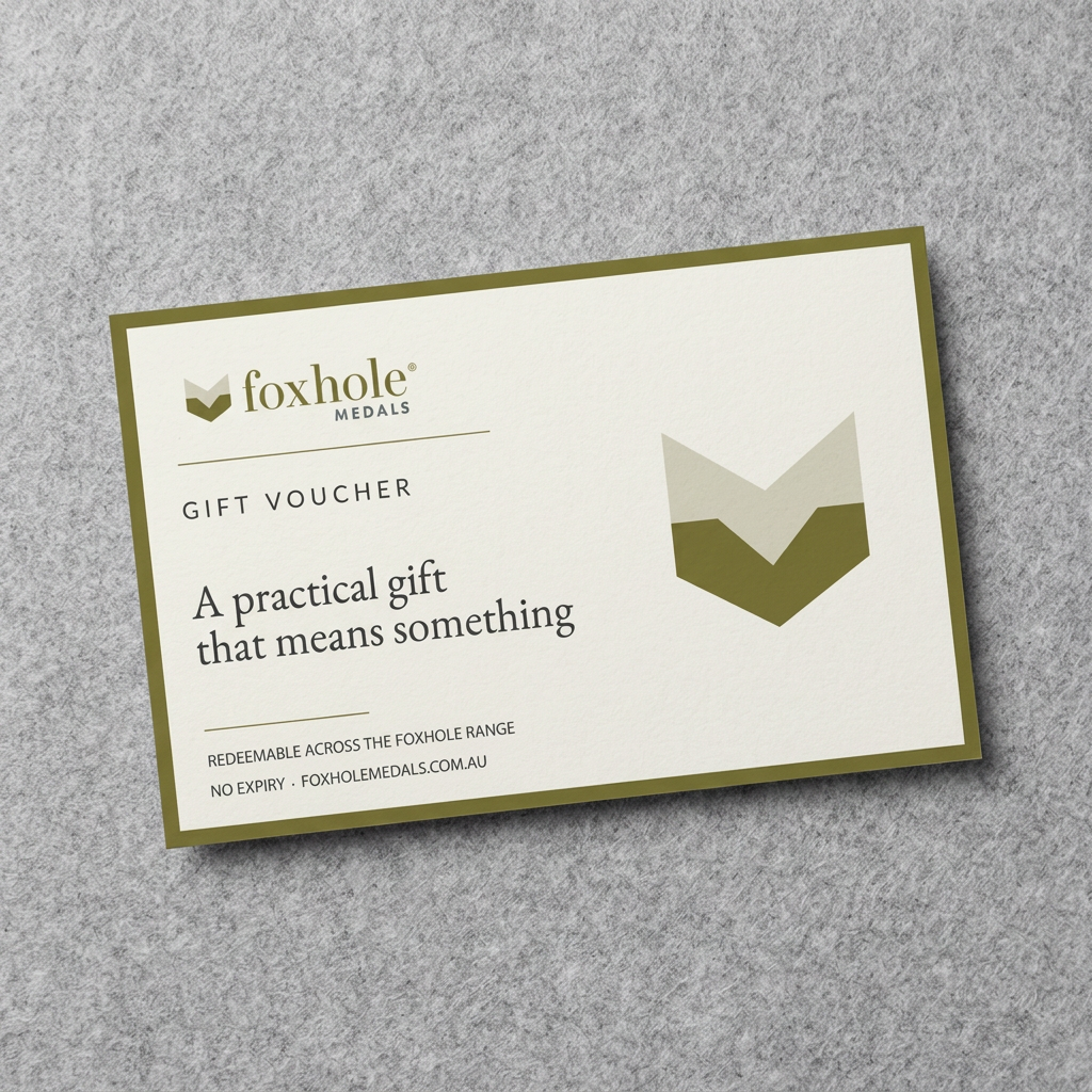 Foxhole gift voucher - Foxhole Medals