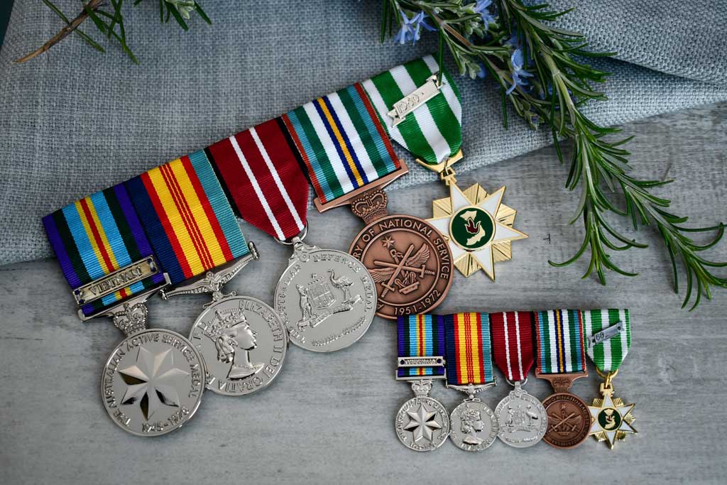 Swing Mounting of Medals ( Ordinary Style Medal Mounting ) Mounting Medals