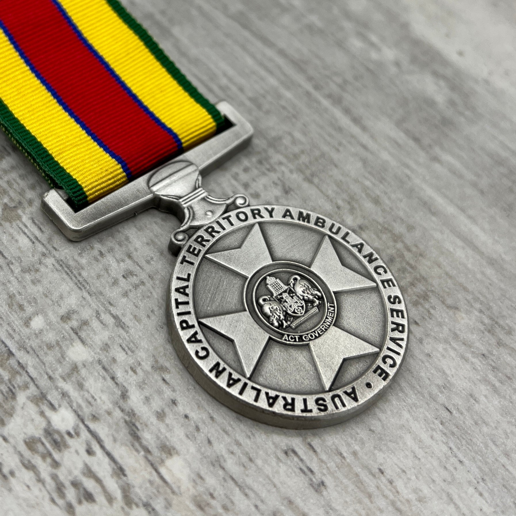 Australian Capital Territory - Ambulance Service Long Service Medal - Foxhole Medals