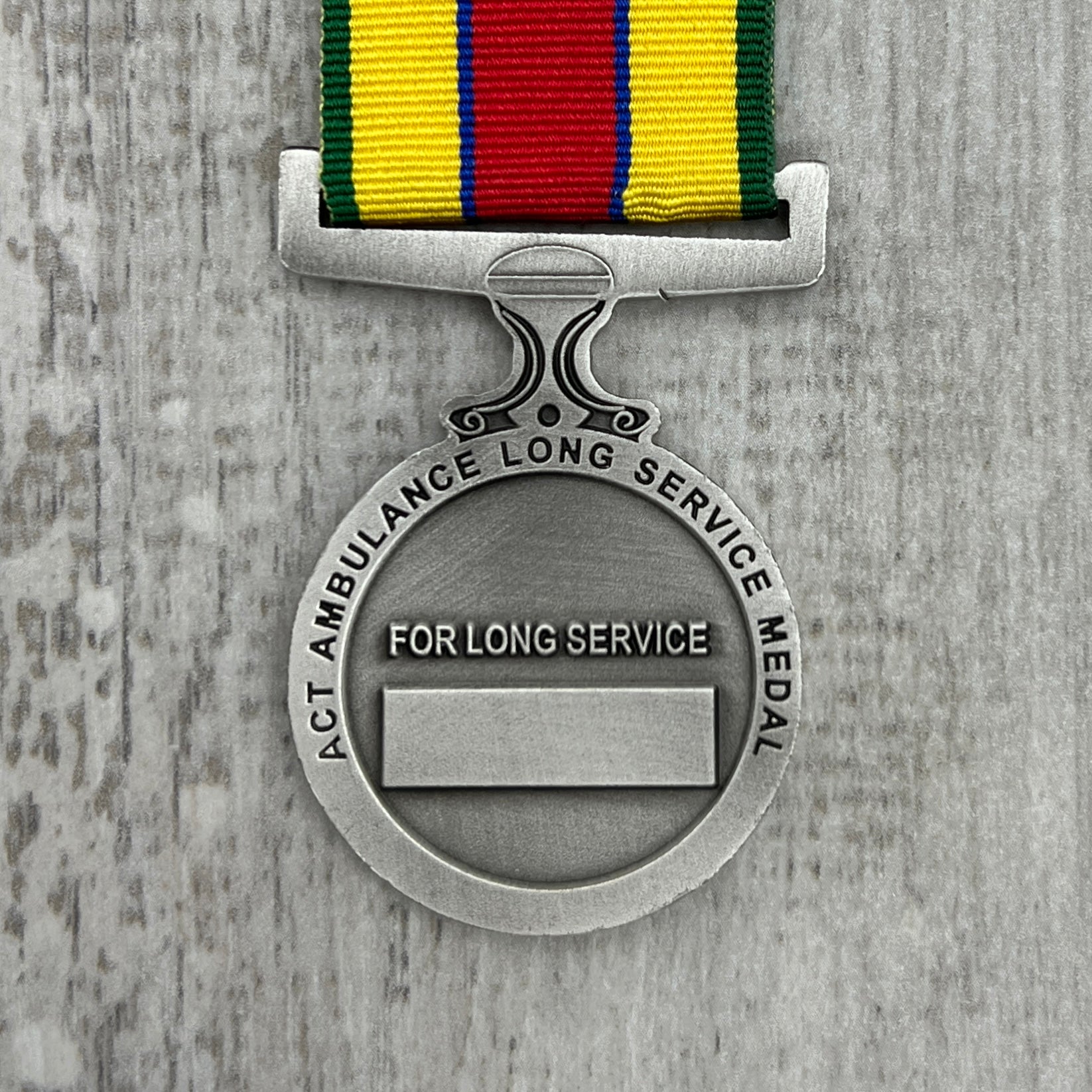 Australian Capital Territory - Ambulance Service Long Service Medal - Foxhole Medals