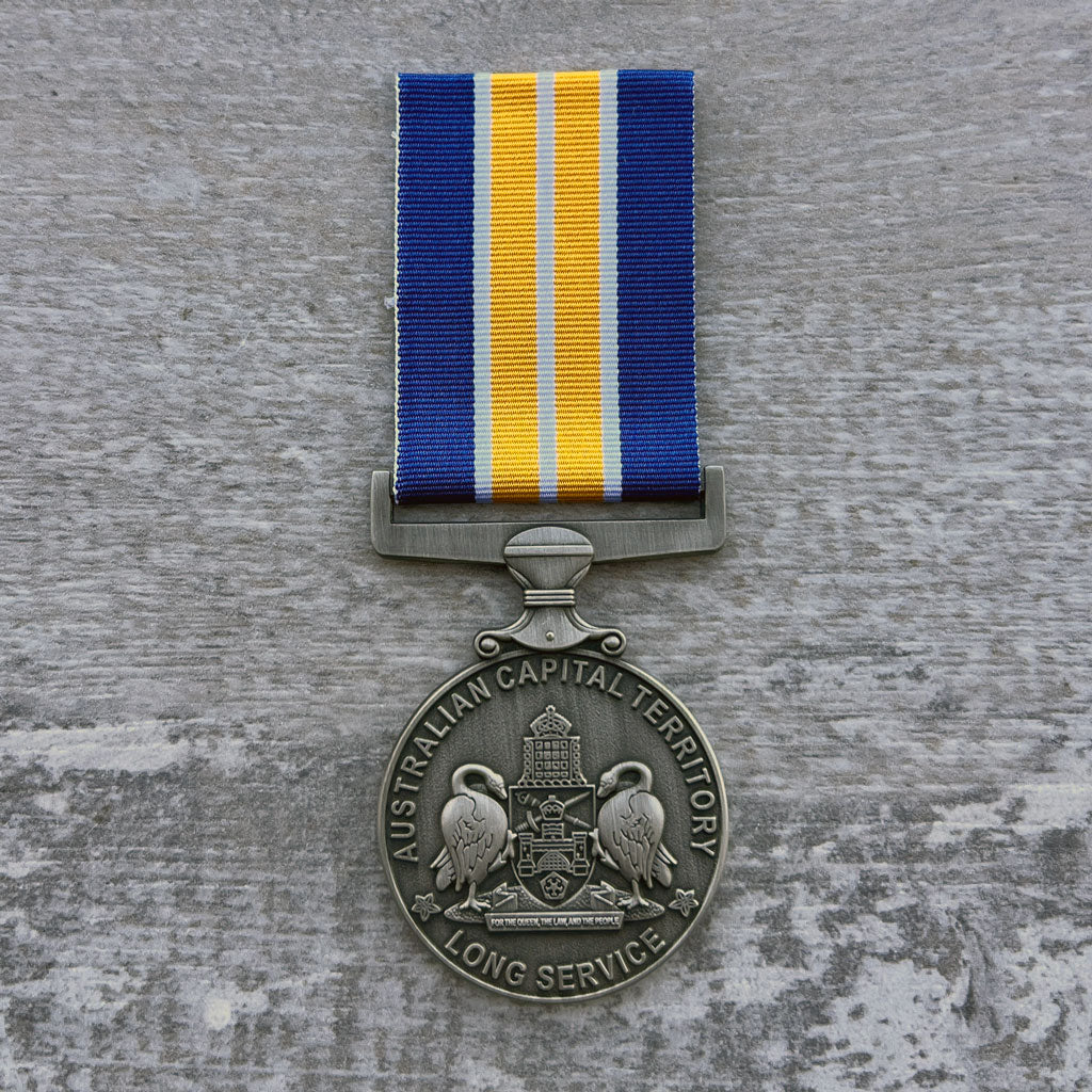 Australian Capital Territory - Emergency Services Agency Long Service Medal - Foxhole Medals