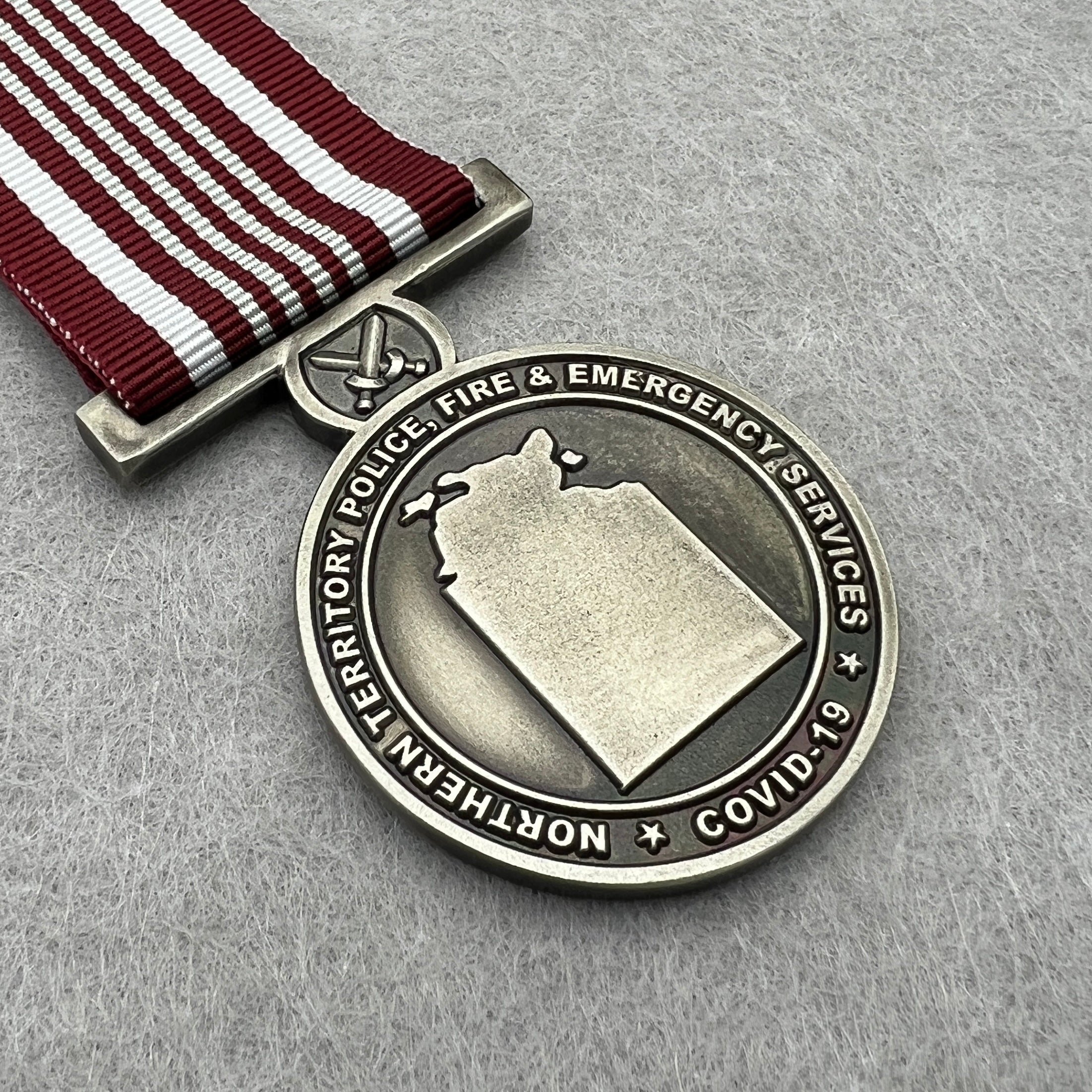 NT Police, Fire & Emergency Services COVID-19 Service Medal - Foxhole Medals