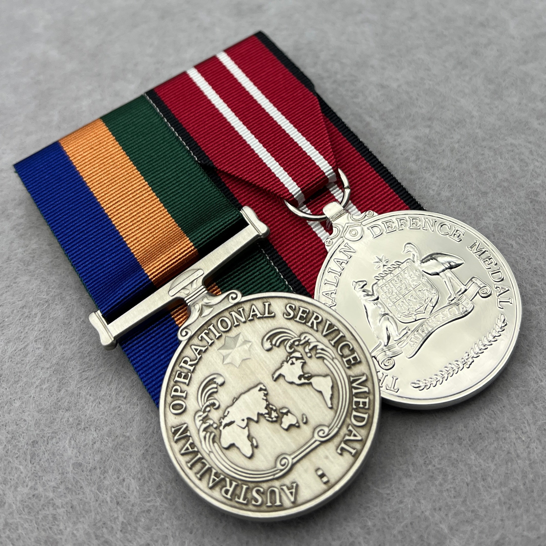 OSM Border Protection / Service Duo - Foxhole Medals