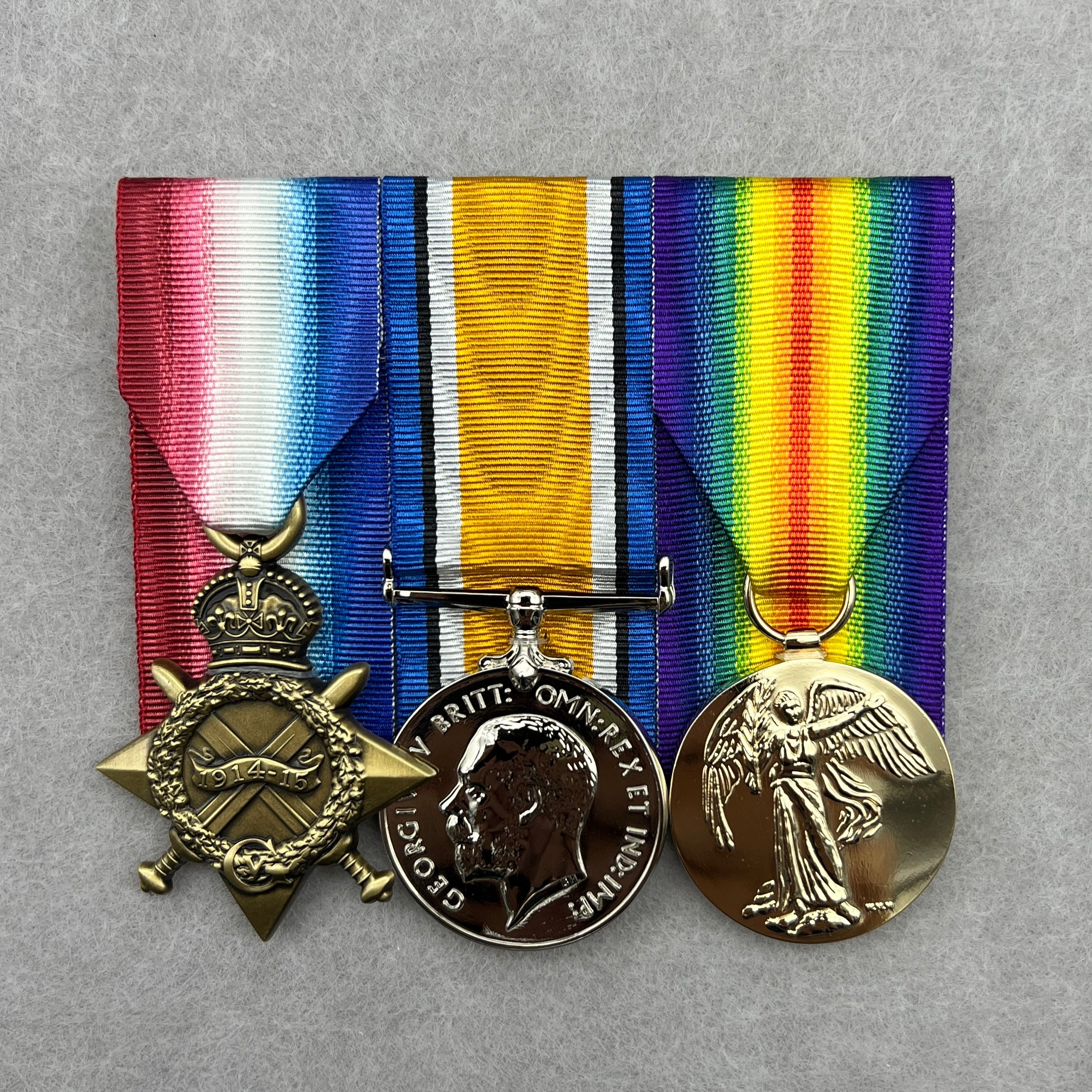WW1 Trio - Foxhole Medals