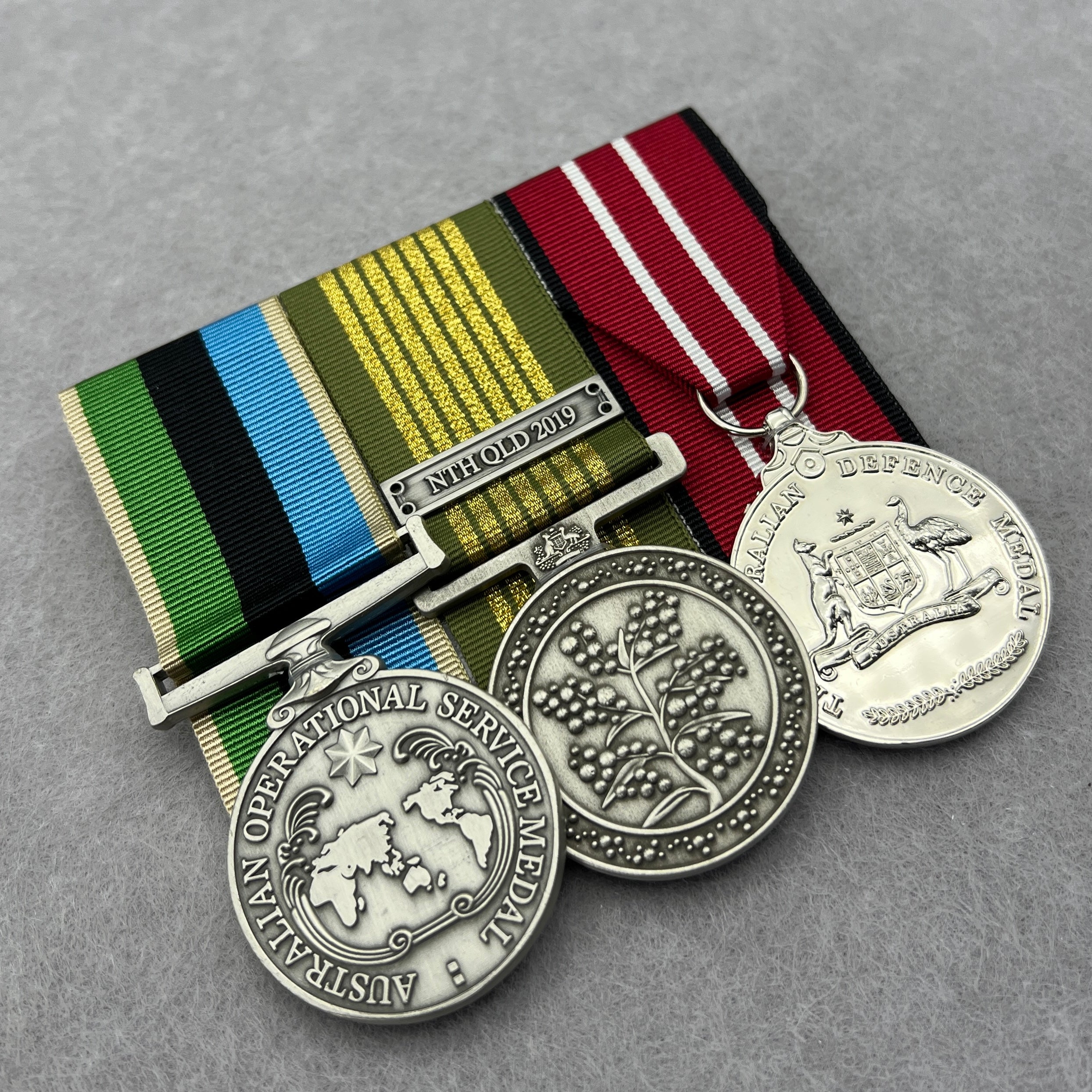 AOSM - GME / NEM / Service Trio - Foxhole Medals