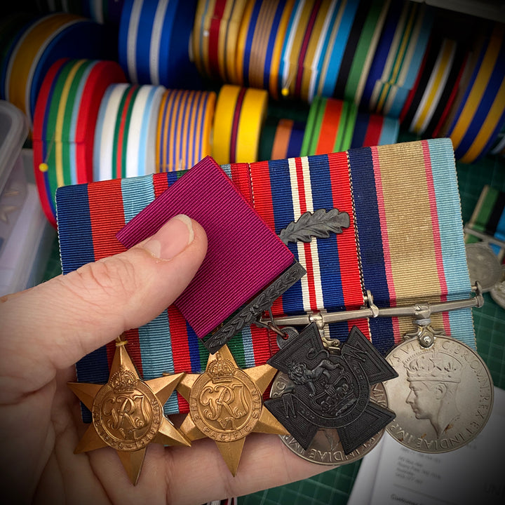 Teddy Sheean VC Medals, Mounted by Foxhole Medals for the Latrobe RSL