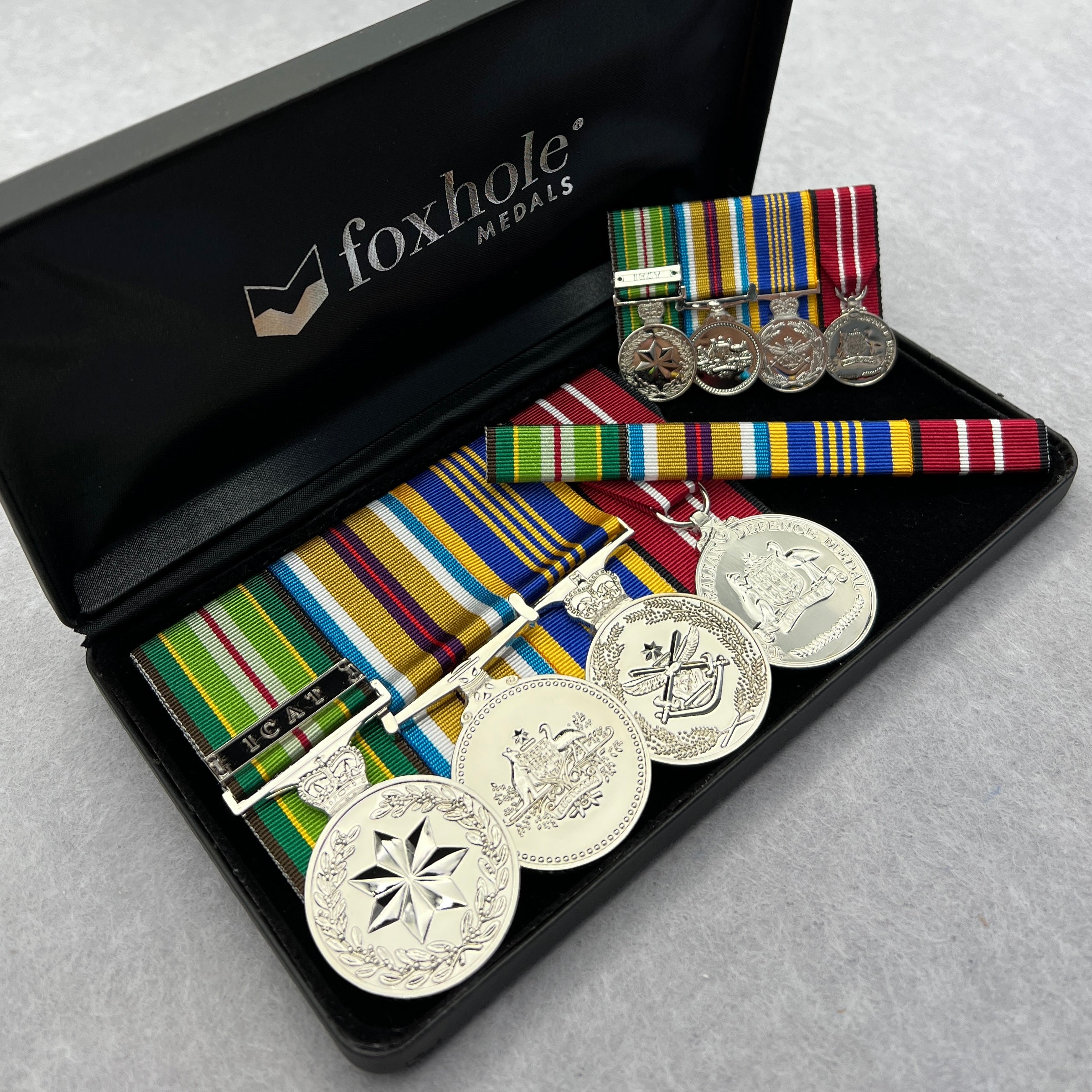 AASM-ICAT / Afghanistan Long Service Group - Foxhole Medals