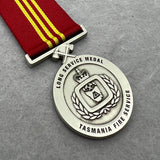 Ribbon - Tasmania Fire Service - Long Service Medal