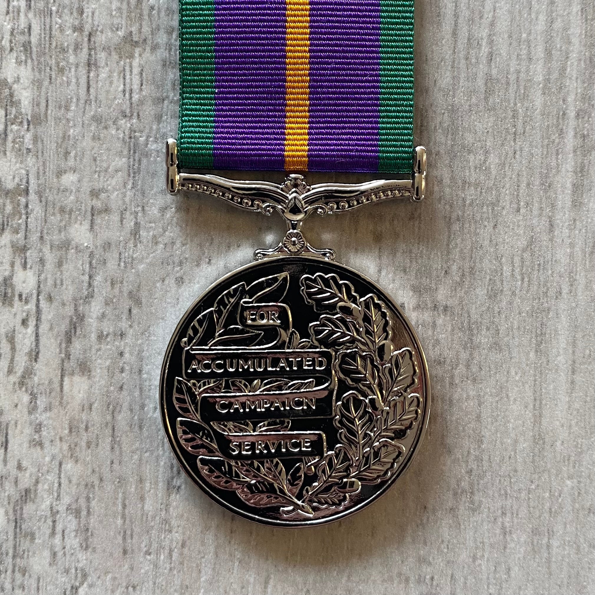 Accumulated Campaign Service Medal - Foxhole Medals