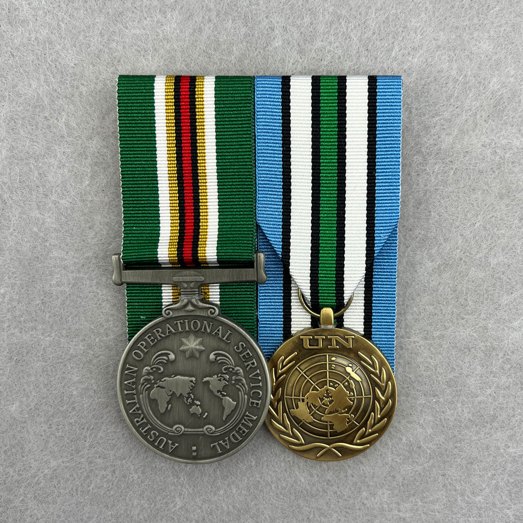 OSM - AFRICA / UNMISS Medal Duo - Foxhole Medals