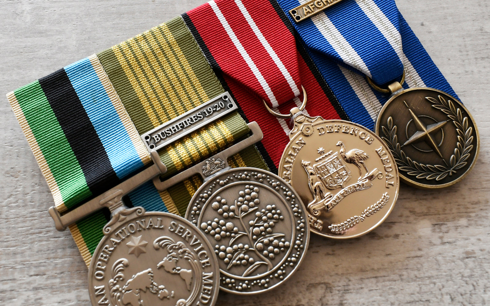 Police Overseas Service Medal Foxhole Medals