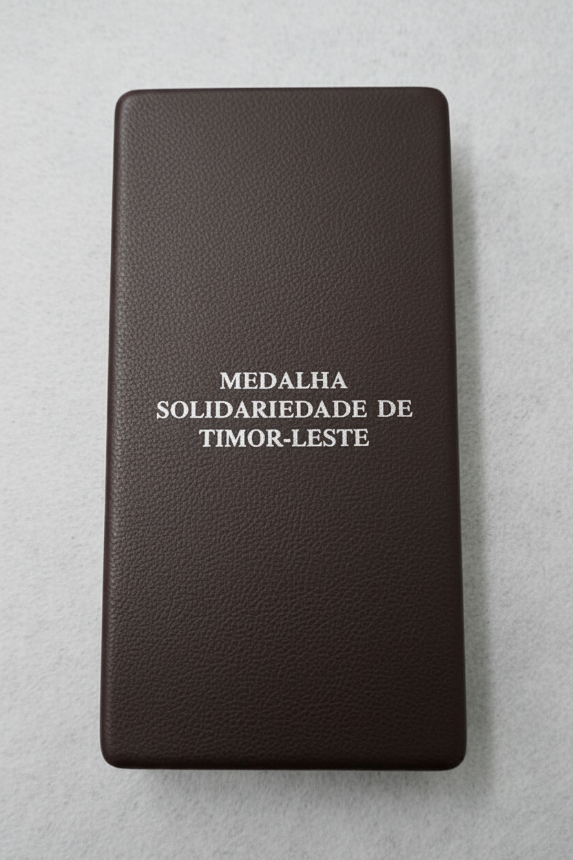 PRE-ORDER | TLSM SET | Timor Leste Solidarity Medal Presentation Set - Original Quality - Foxhole Medals