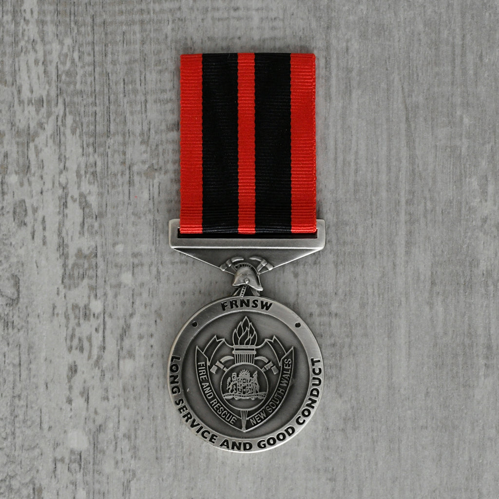 FRNSW Long Service and Good Conduct Medal - Full Size - Foxhole Medals