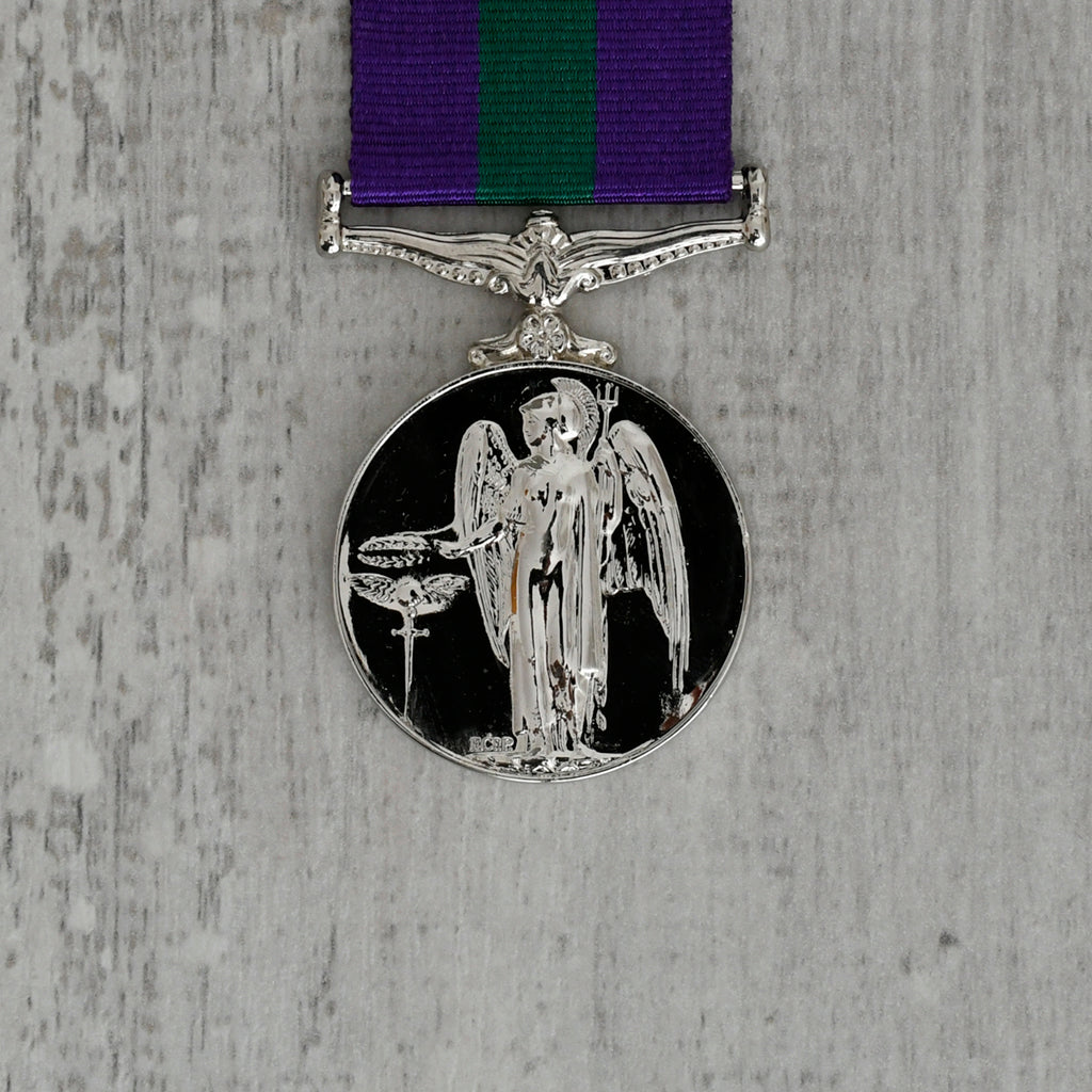 General Service Medal 1918-62 + 1 Clasp - Foxhole Medals