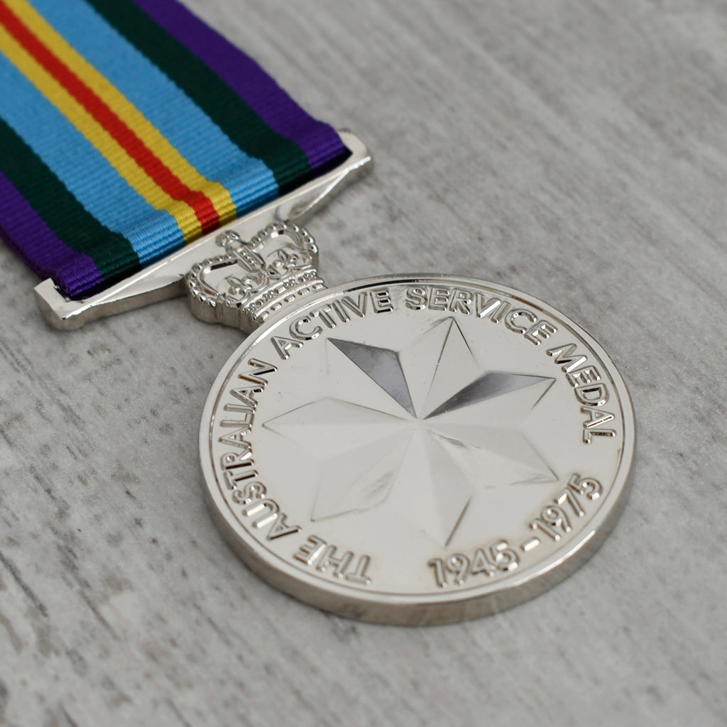 Australian Active Service Medal 1945/75 + 1 Clasp-Replica Medal-Foxhole Medals-Foxhole Medals