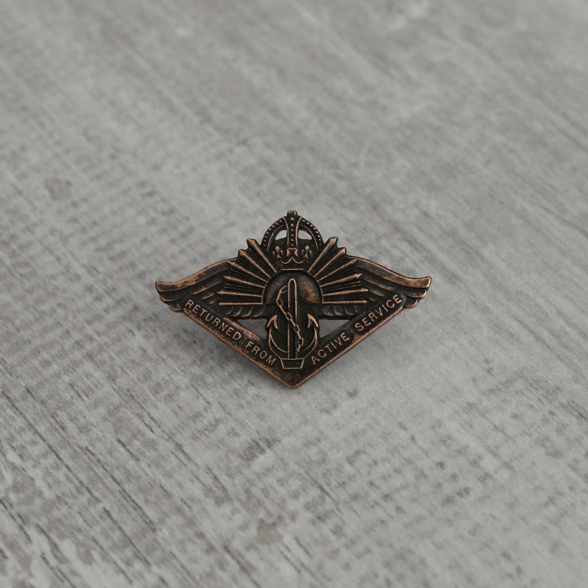 Return from Active Service WWII-Accessories-Foxhole Medals-Foxhole Medals