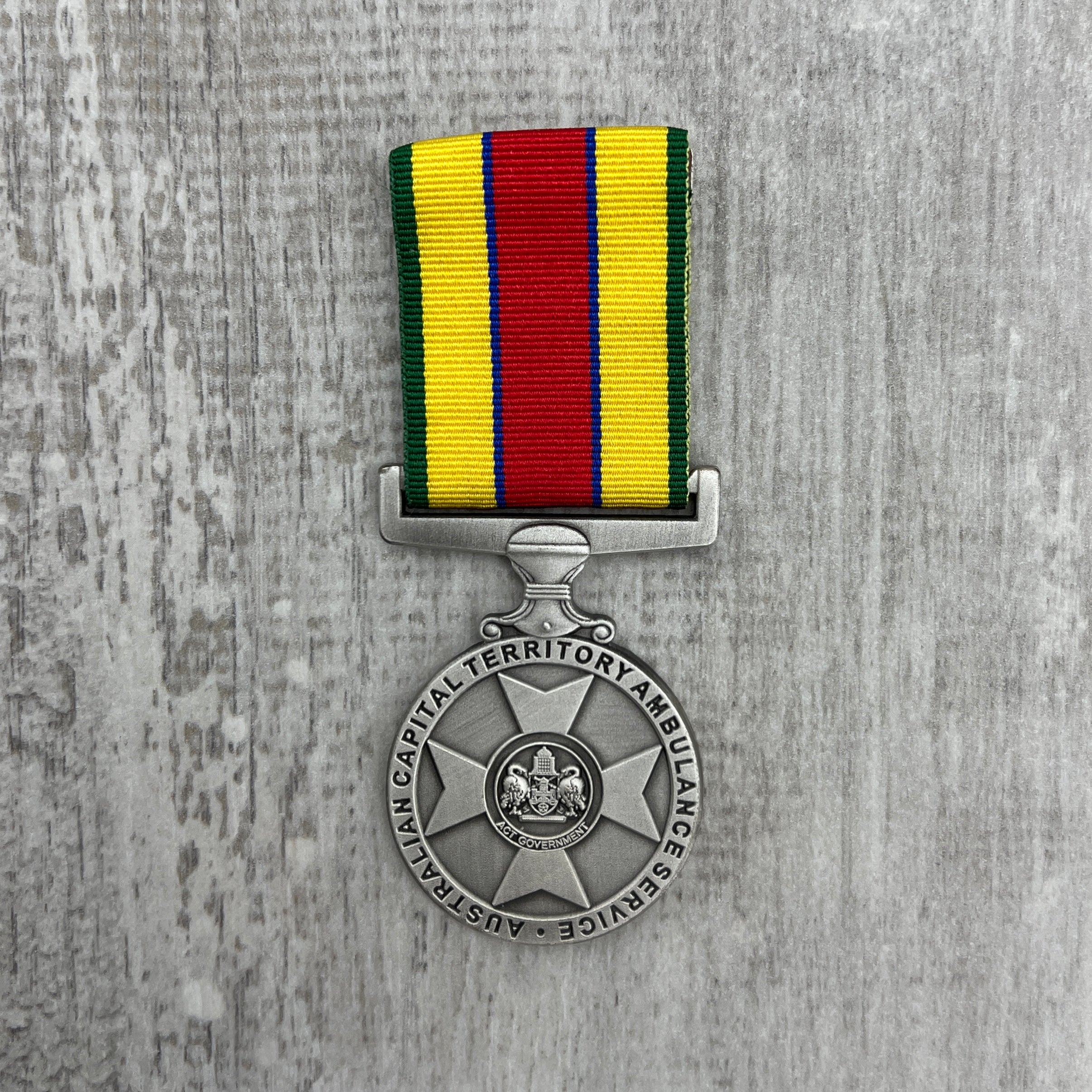 Australian Capital Territory - Ambulance Service Long Service Medal - Foxhole Medals