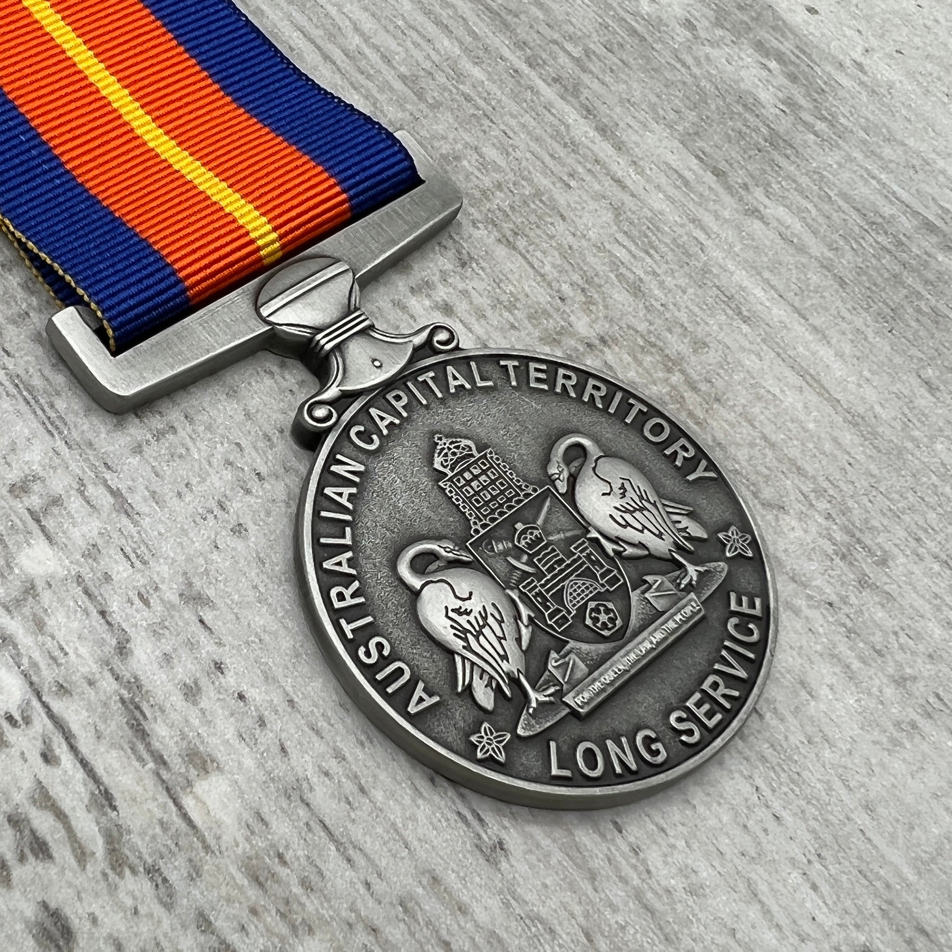 Australian Capital Territory - State Emergency Service Long Service Medal - Foxhole Medals