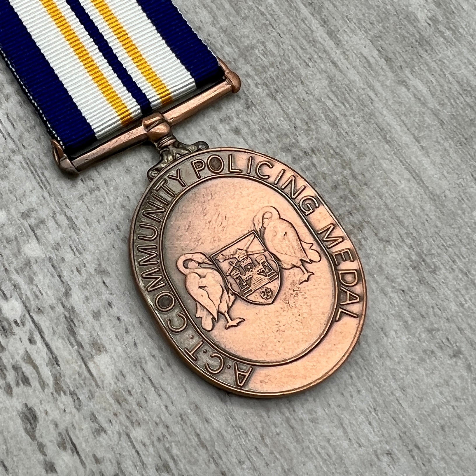 Australian Capital Territory - Community Policing Medal - Foxhole Medals