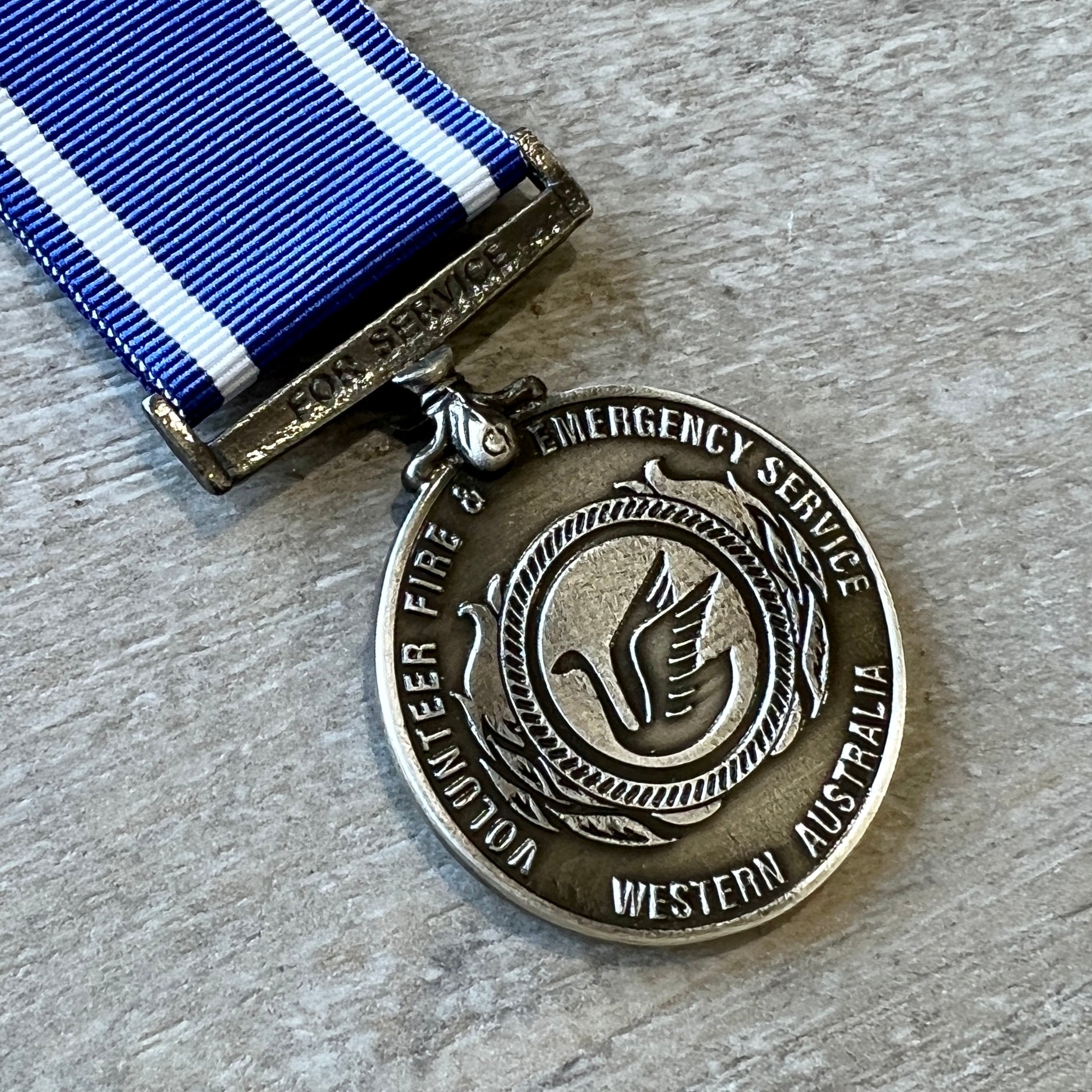 Western Australia - Volunteer Fire & Emergency Service Medal - Foxhole Medals