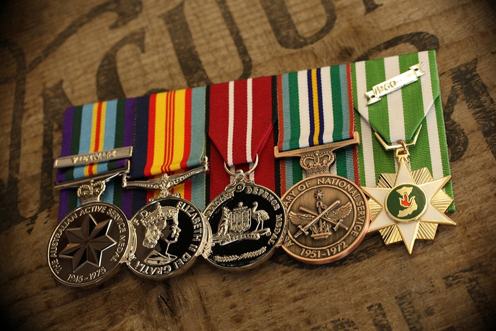Vietnam National Service Set - Foxhole Medals