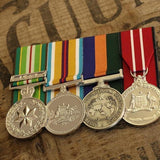 AASM-ICAT / Afghanistan / OSM / ADM Group-Popular Medal Groups-Foxhole Medals