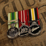 ASM / ADM / Timor Leste Solidarity Trio-Popular Medal Groups-Foxhole Medals