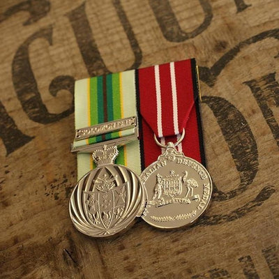 Australian Service Medal + 1 clasp / Australian Defence Medal Duo-Popular Medal Groups-Foxhole Medals
