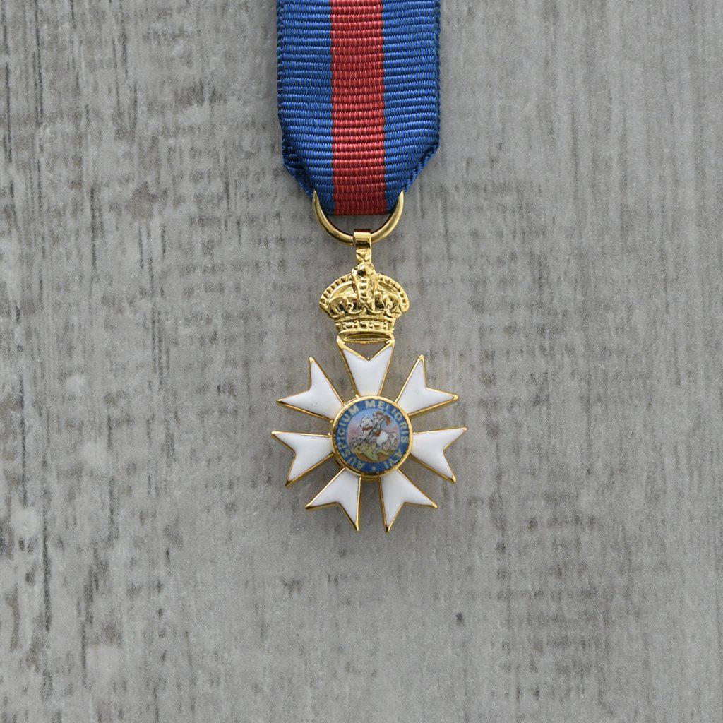 Companion Of The Order Of St. Michael & St. George-Replica Medal-Foxhole Medals-Miniature-Swing Mounted-Foxhole Medals
