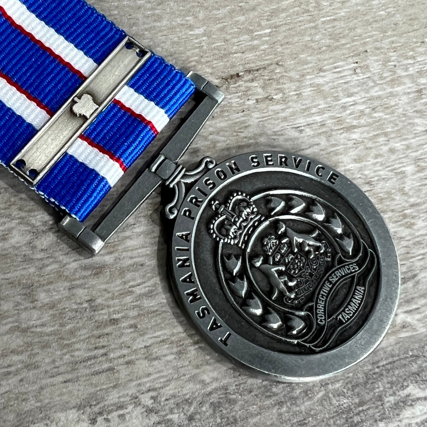 Tasmania Prison Service - Long Service Medal - Foxhole Medals