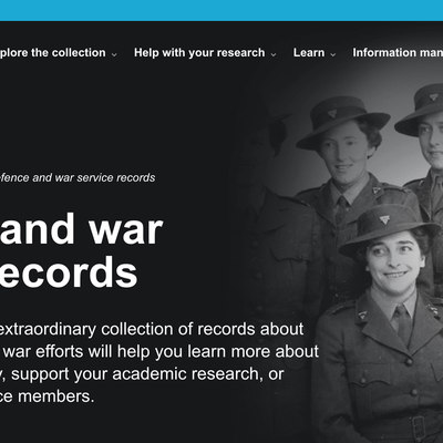 Military Research - National Archives of Australia (NAA) Service Records Request-Foxhole Medals-Foxhole Medals
