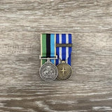 Operational Service Medal - GME / NATO - Afghanistan Medal Duo - Foxhole Medals